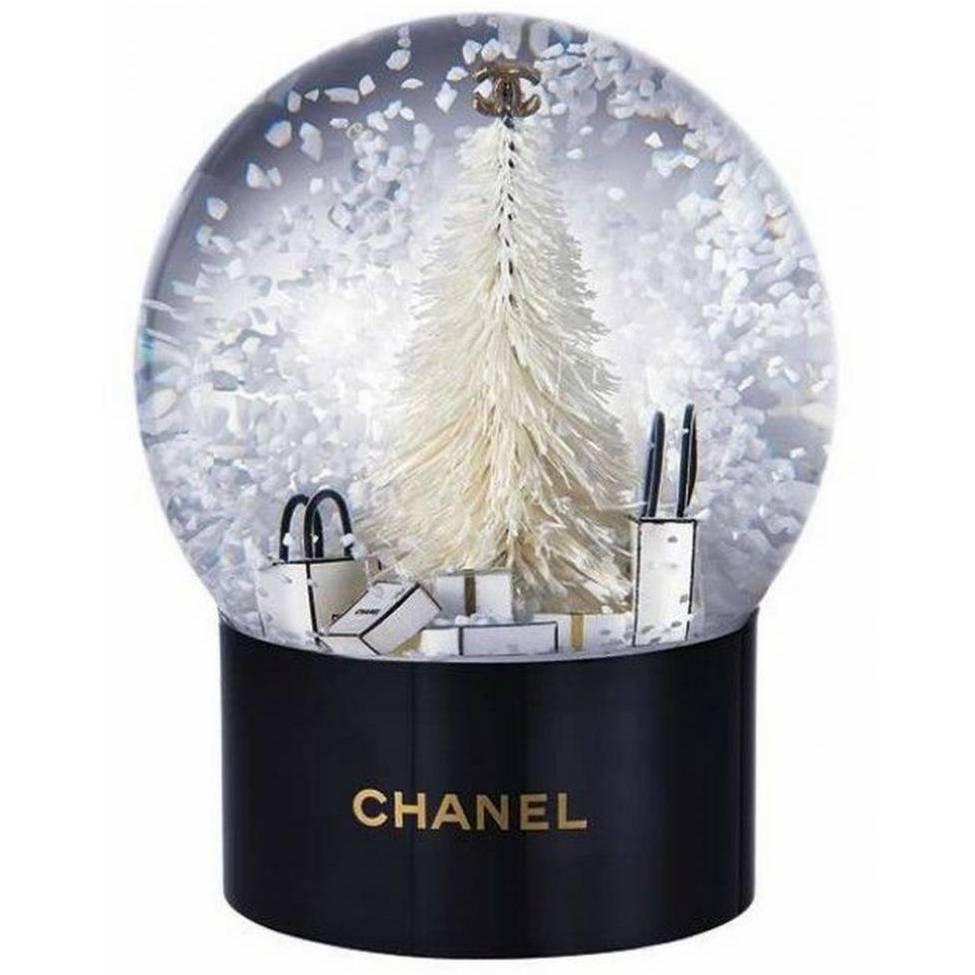 Chanel VIP Collectible Large Snow Globe New