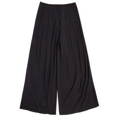 Jil Sander Blue Wool Wide Pants 11
