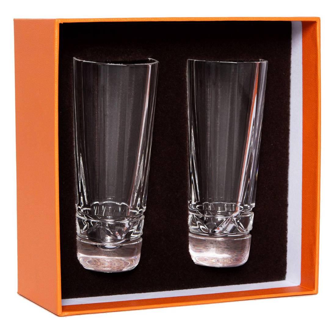 Hermès Crystal Vodka Shot Glasses For Sale