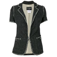 Chanel Metallic Tweed Jacket