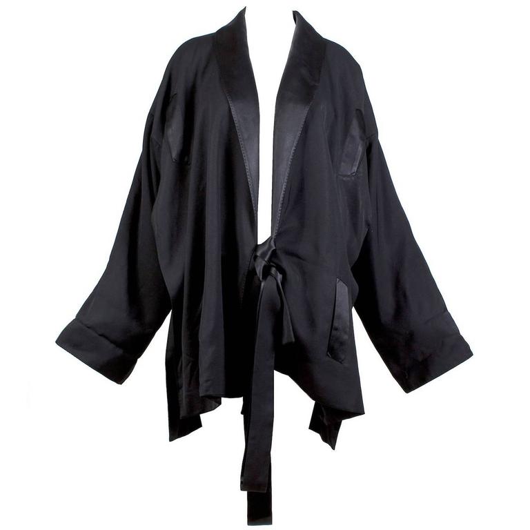 Jean Paul Gaultier Tuxedo Kimono Jacket circa 1990s at 1stDibs | kimono ...
