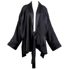 Vintage Jean Paul Gaultier Tuxedo Kimono Jacket circa 1990s