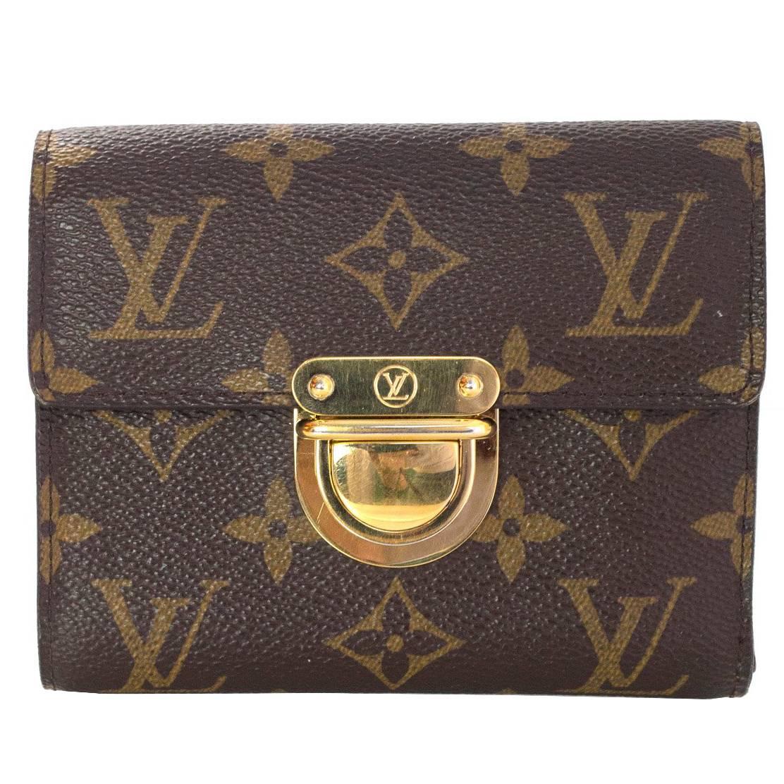 Louis Vuitton Monogram Koala Pushlock Wallet