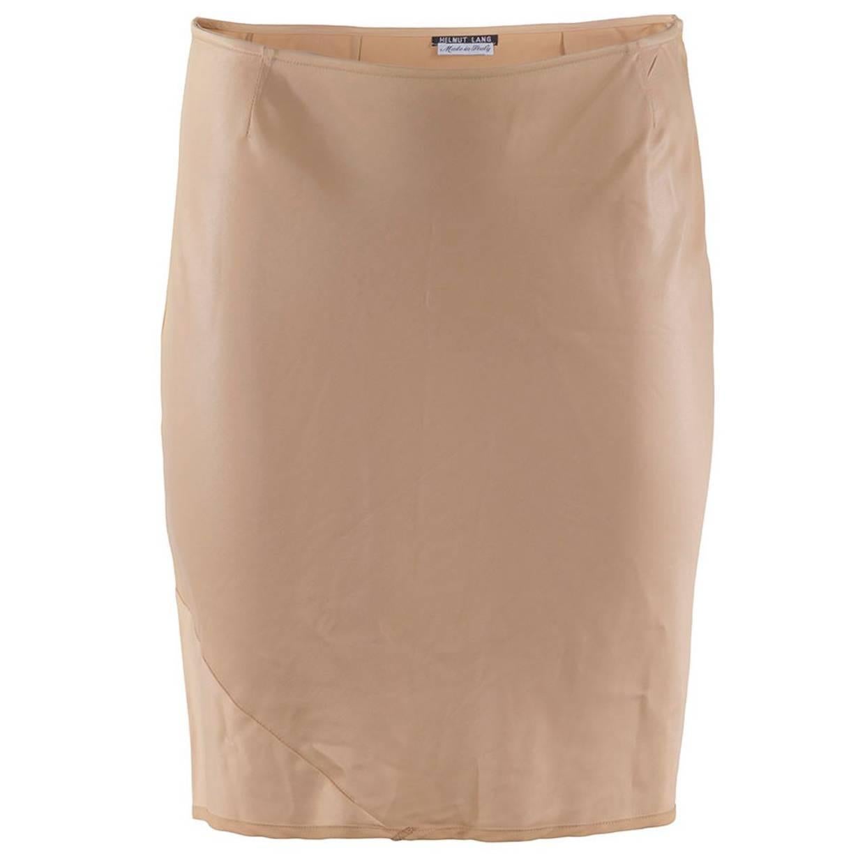1990's Helmut Lang Fitted Short Pencil Skirt
