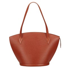 Louis Vuitton Brown Epi Saint Jacques Long Strap 6