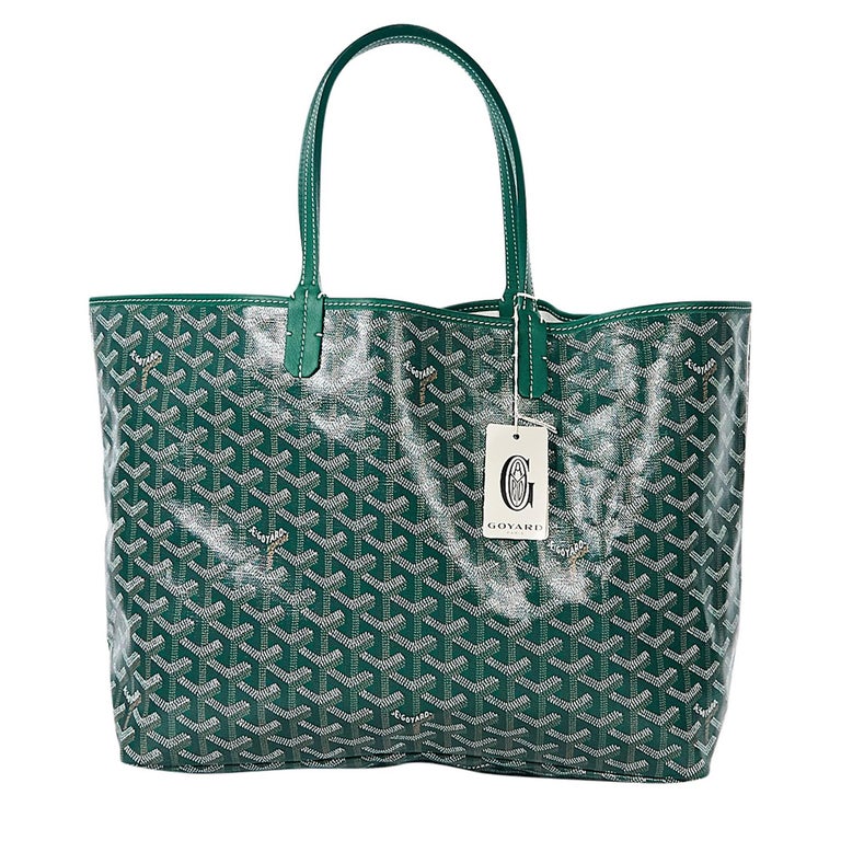 Green Goyard St. Louis Tote Bag at 1stDibs