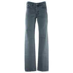 Givenchy Men's 100% Cotton Gray Jeans 