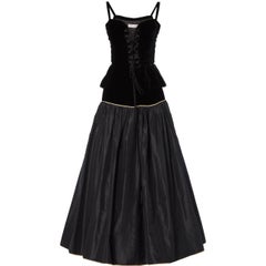 Black top & skirt, Autumn/Winter 1976 4