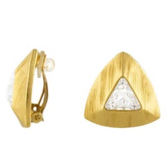 Orecchini a piramide Yves Saint Laurent