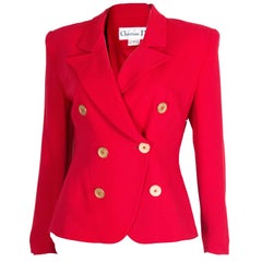 Christian Dior Red Jacket