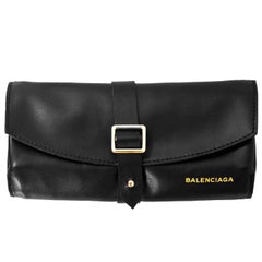 Balenciaga Black Soft Sunglass/Jewelry Travel Pouch