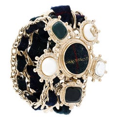 Chanel Chunky Tartan Bracelet 11