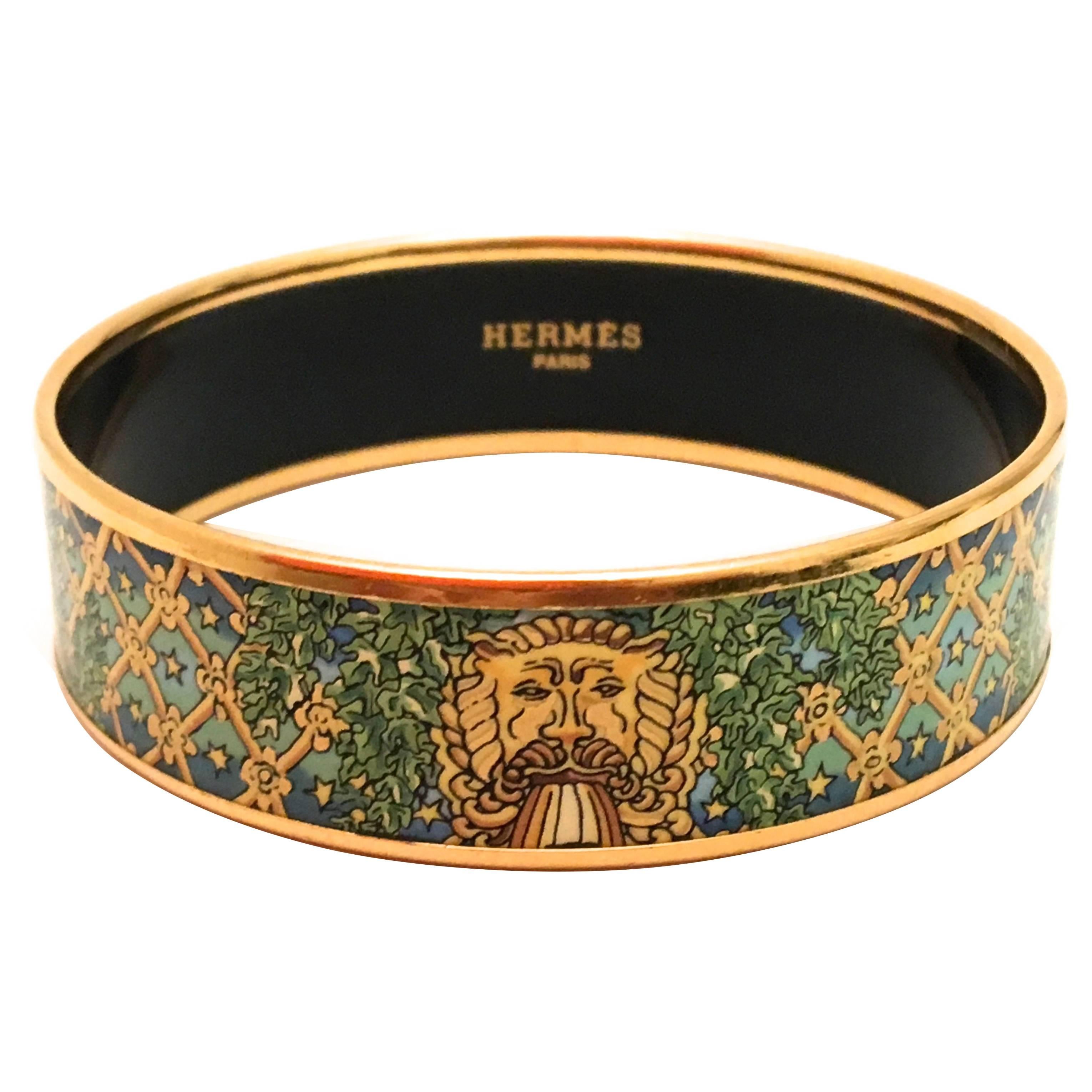 Hermes Enamel Bracelet - Large - Mint Condition