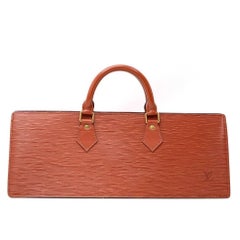 Louis Vuitton Sac Triangle Brown Kenyan Fawn Epi Leather Hand Bag 12