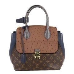 Twist exotic leathers crossbody bag Louis Vuitton Brown in Exotic leathers  - 34584081