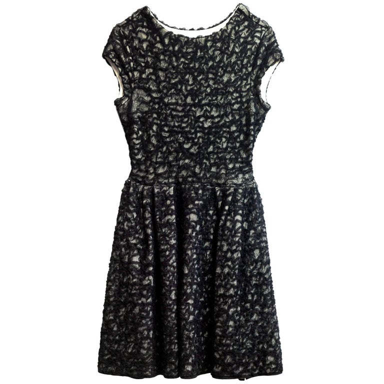 christian dior mesh dress