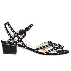 Black Charlotte Olympia Joie de Vivre Sandals 7