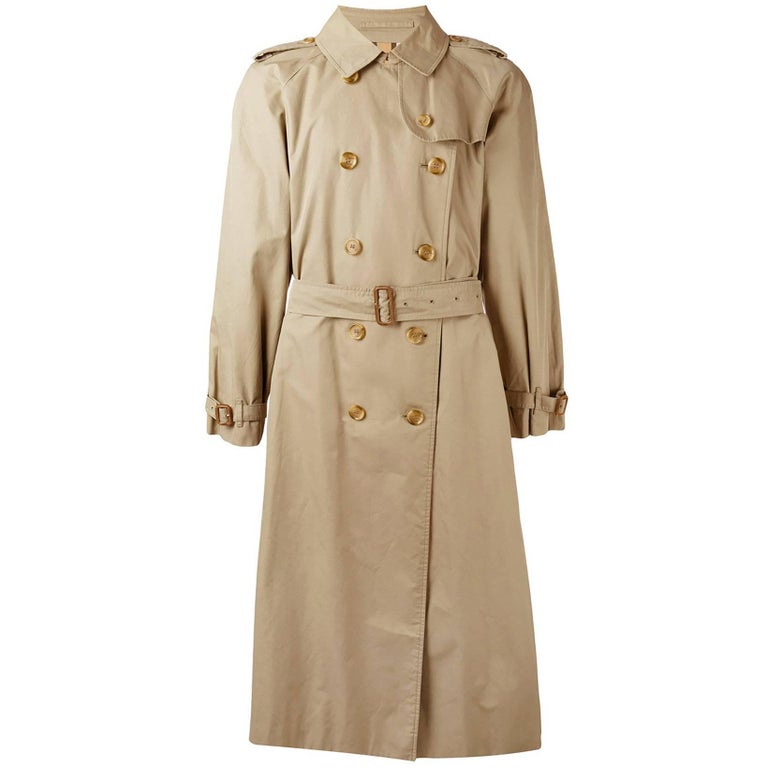 Burberry London Tan Trench Coat For Sale at 1stDibs | burberry regd ...