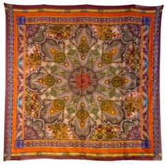 Etro Multi-Color Wool/Silk Scarf