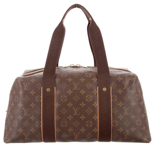 Louis Vuitton NEW Virgil Black SilverTravel Weekender Men's Women's Duffle  Bag