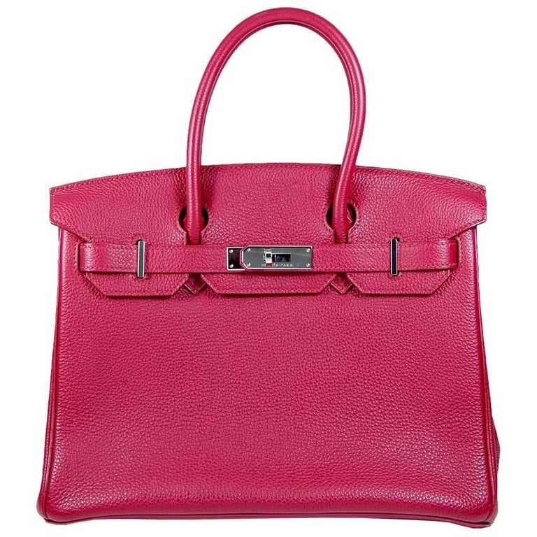 Hermes Bright Red Porosus Crocodile Birkin Bag 30 with Gold Hardware at 1stdibs