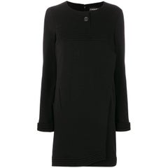 Chanel Long Sleeve Black Dress