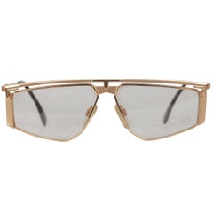 Cazal Vintage Titan-Ohrbrille 235 57mm Westdeutschland Klares Objektiv NOS