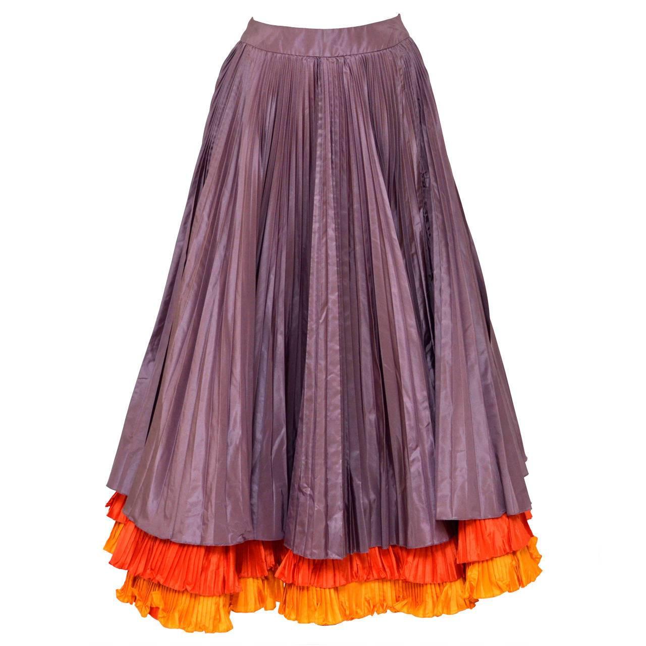 Oscar De La Renta Vintage Ball Skirt 