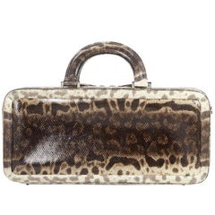 Tan Suarez Lizard Handbag