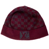 Louis Vuitton 2022 Neo Petit Damier Wool Beanie - Brown Hats