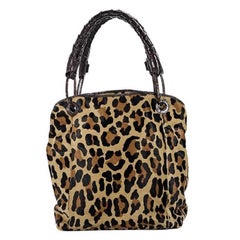 Nancy Gonzalez Multicolor Leopard Print Shoulder Bag