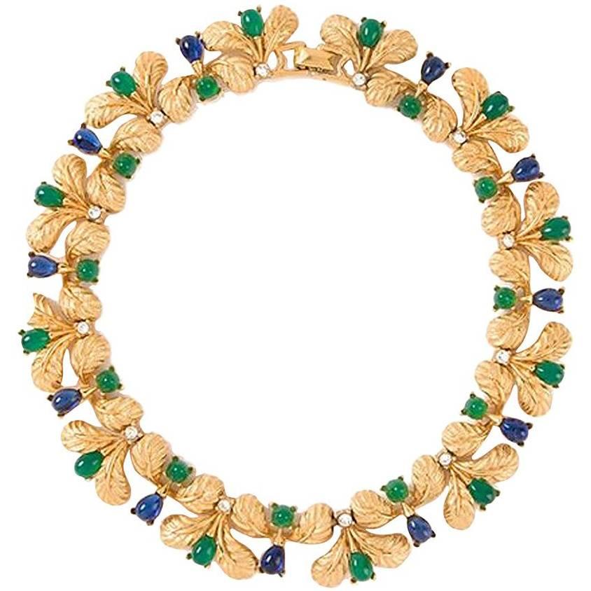 French Haute Couture Carven Necklace 1970