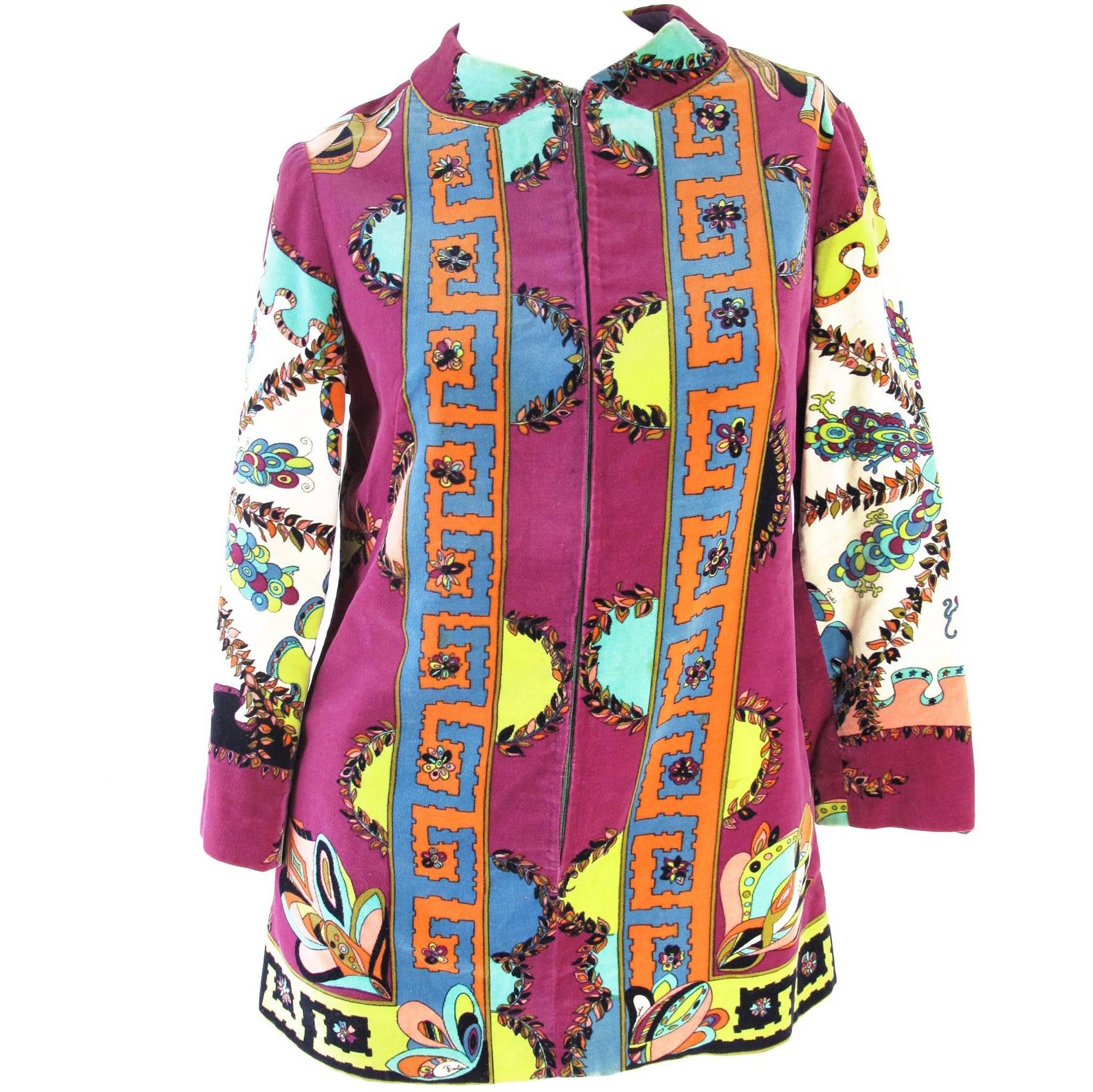 Pucci Velvet Jacket, 1960s  