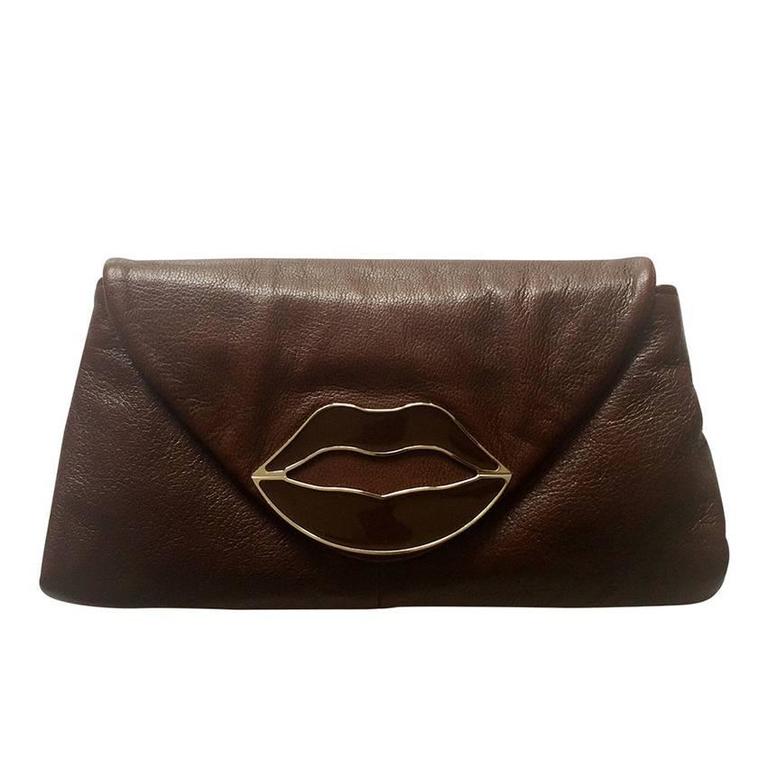 Yves Saint Laurent Dali Lips Clutch YSL 2003 Tom Ford Era Collectors ...