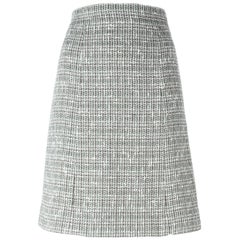 Chanel Multicolor Cotton Vintage Skirt, 2000s