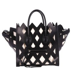 Celine Phantom Handbag Cut Out Leather Medium