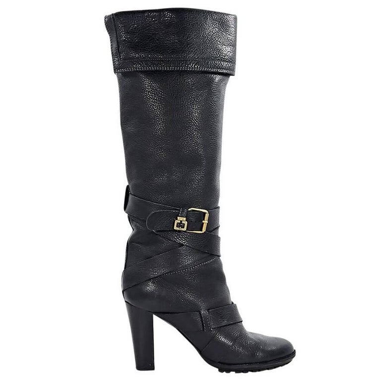 knee high boots sale black