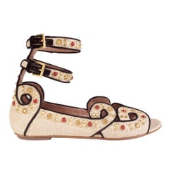 Alaia Jewel Gladiator Sandals