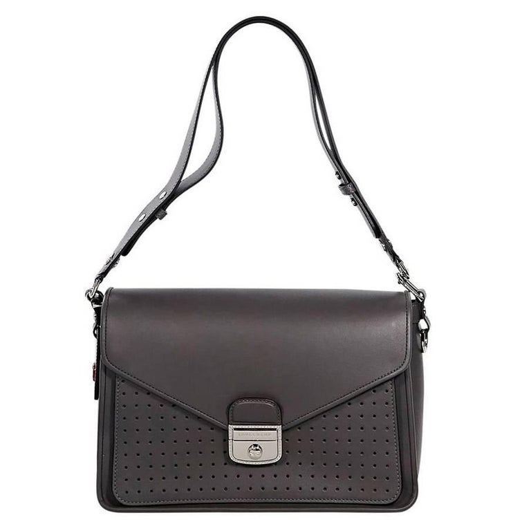 Grey Longchamp Mademoiselle Shoulder Bag For Sale at 1stDibs | grey ...