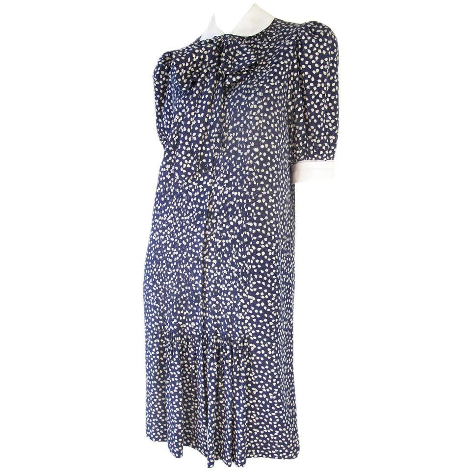 Lanvin gingham dress, 1970s For Sale at 1stDibs