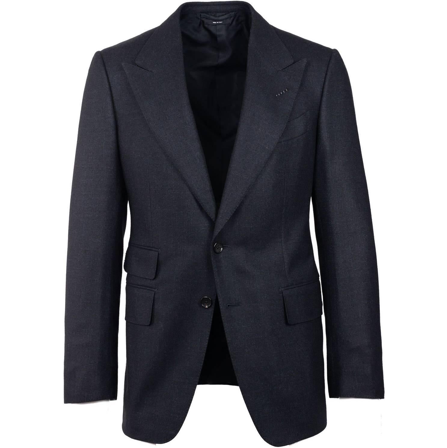 New Tom Ford Men's 100% Wool Shelton Sports Coat Jacket Blazer 48R/38R ret $3750 For Sale