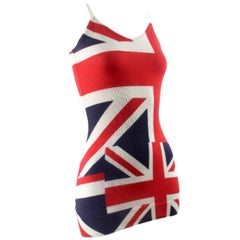 Comme des Garçons 2005 Kollektion Union Jack Kleid