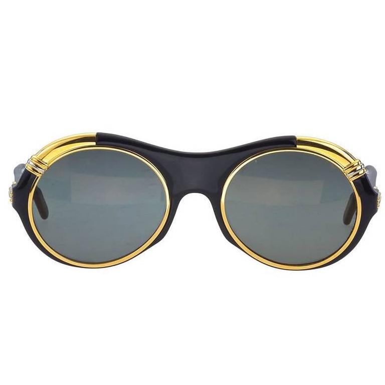 Cartier Lunette Diablo Vintage Sunglasses For Sale at 1stDibs | lunette  cartier vintage, cartier lunettes, lunettes cartier