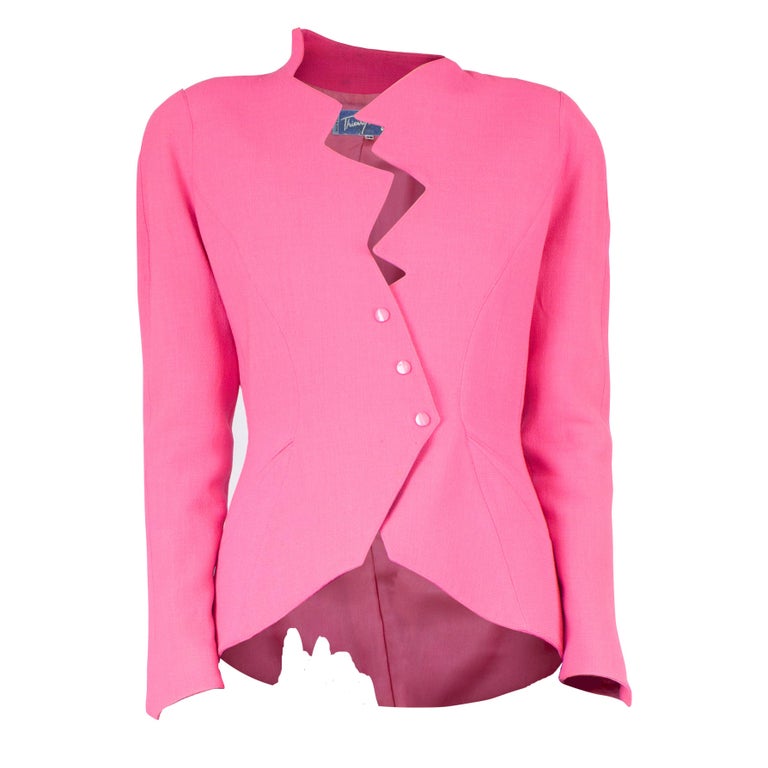 bubble gum pink blazer