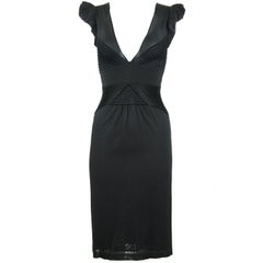 Christian Lacroix Black Knit Dress 