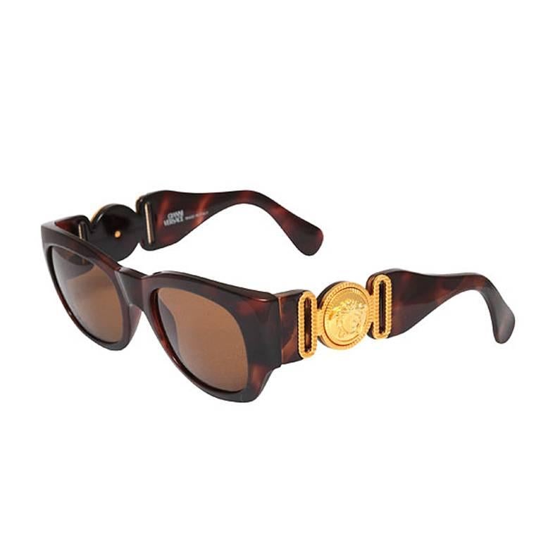 Gianni Versace Mod 413/A Brown Vintage Sunglasses For Sale at 1stDibs |  versace 413a sunglasses, versace sunglasses sale, vintage gianni versace  sunglasses