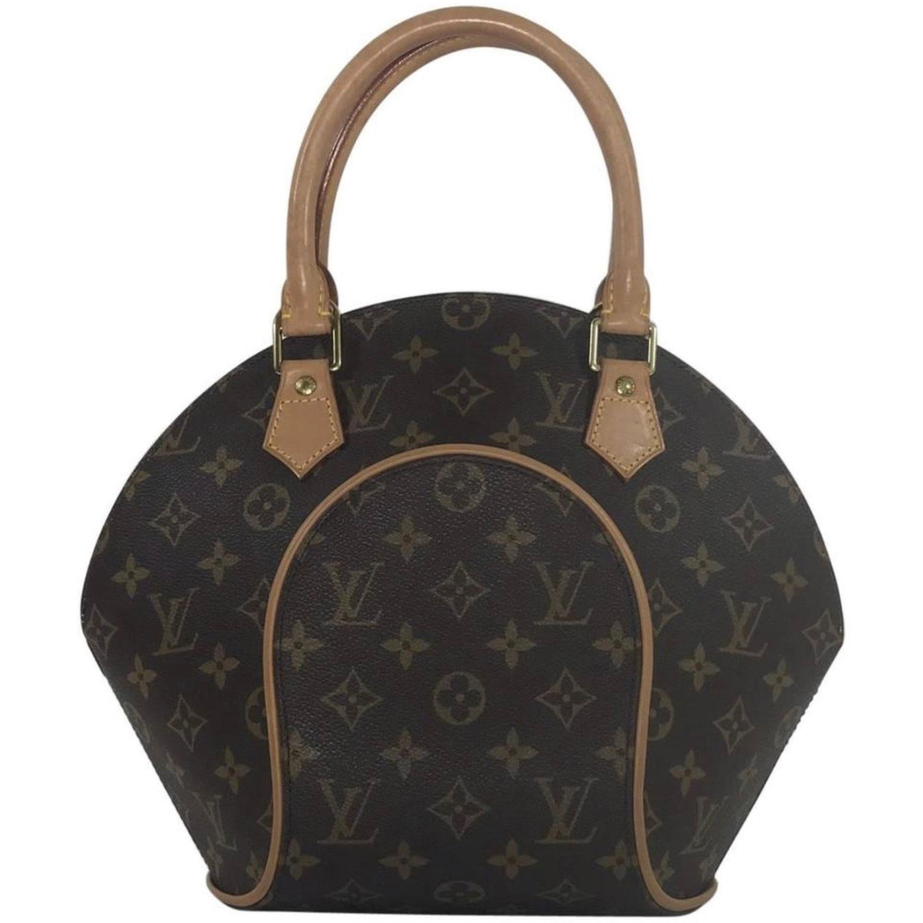 Louis Vuitton Monogram Ellipse PM Satchel Top Handle Handbag For Sale