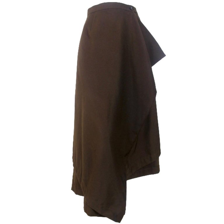 Comme des Garcons 1996 Collection Wrap Around Skirt For Sale at 1stdibs