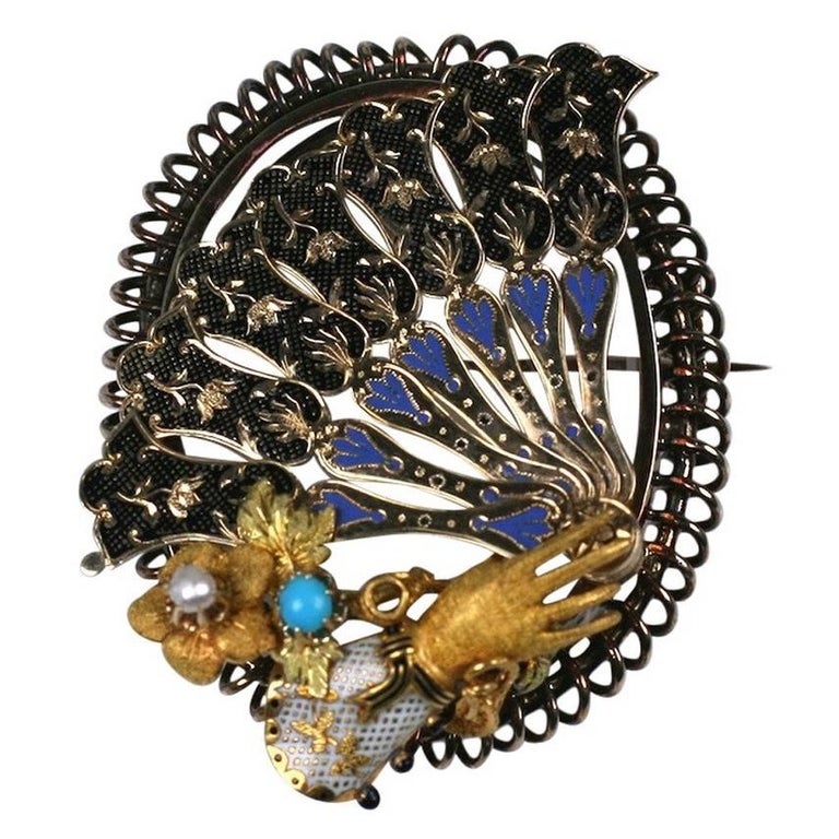 19th Century "Secret Lover" Brooch