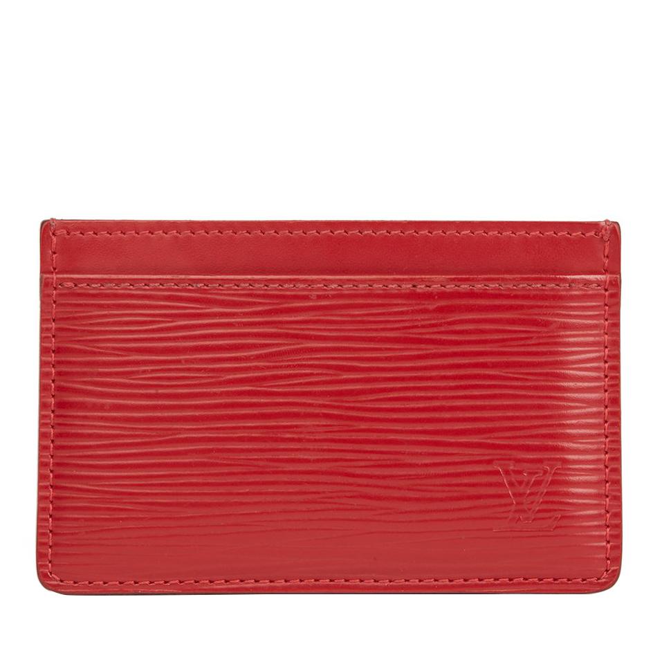 Louis Vuitton Rubis Epi Leather Card Holder, 2013 